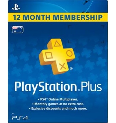 Playstation membresía plus 12 meses